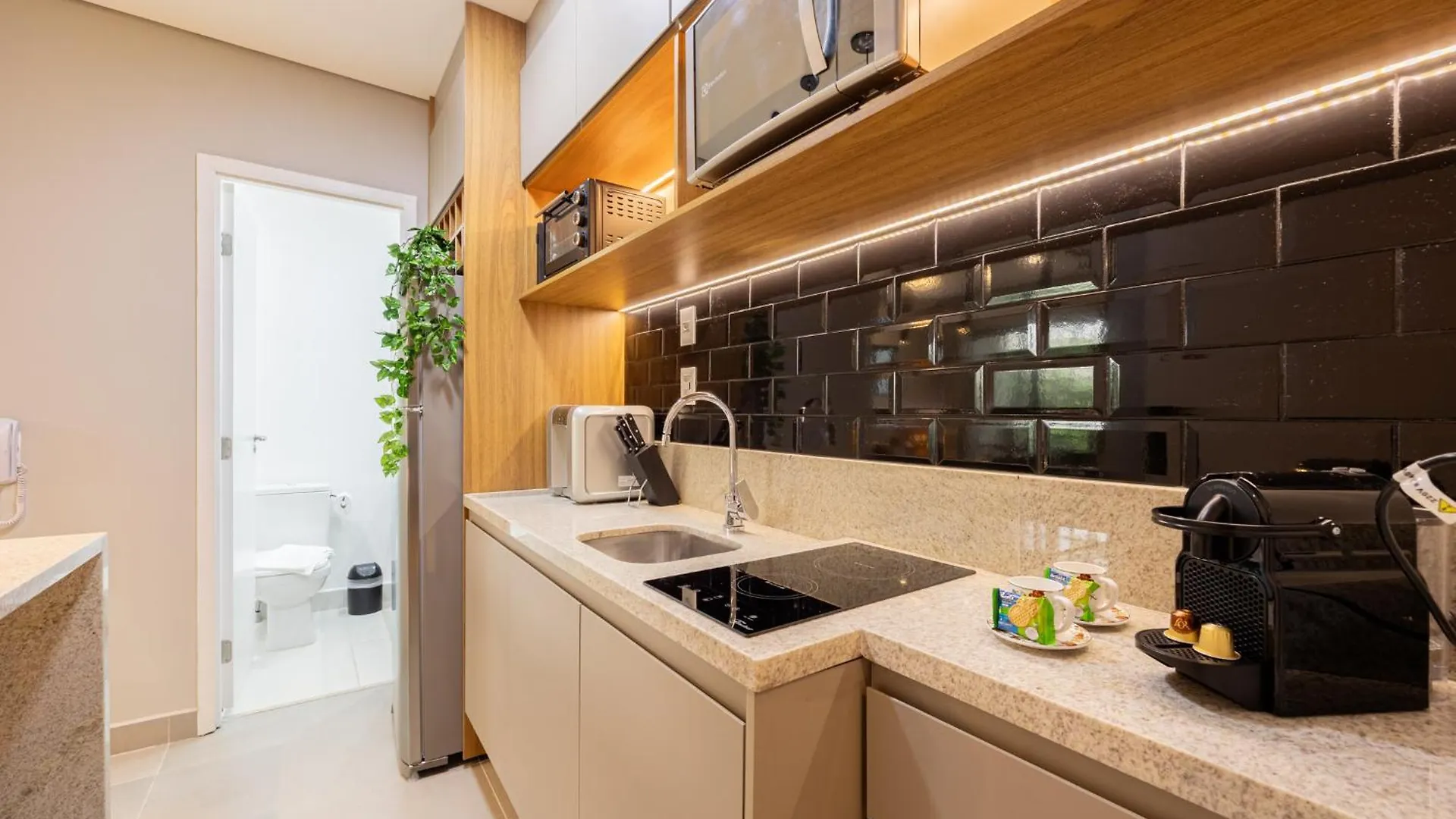 Easy Star - Lindo Studio No Coracao Do Novo Brooklin - Hi02I Sao Paulo Apartment