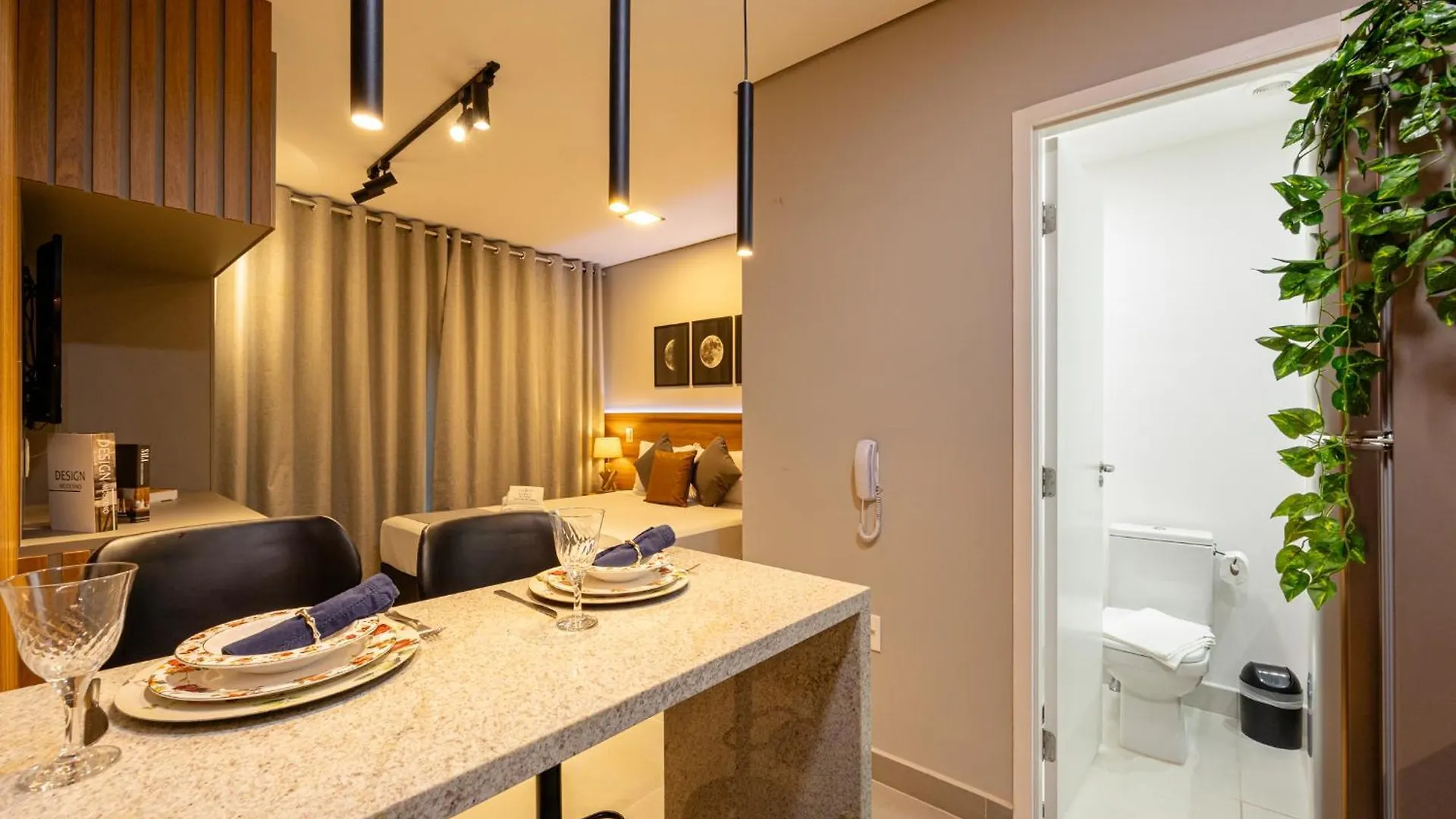 Easy Star - Lindo Studio No Coracao Do Novo Brooklin - Hi02I Sao Paulo Apartment