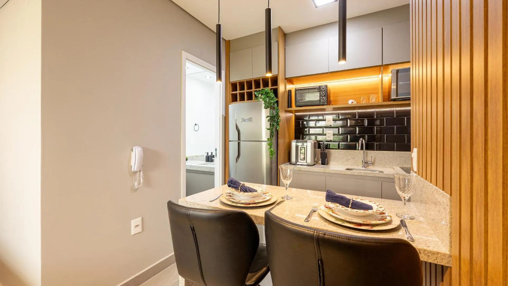 Apartament Easy Star - Lindo Studio No Coracao Do Novo Brooklin - Hi02I São Paulo