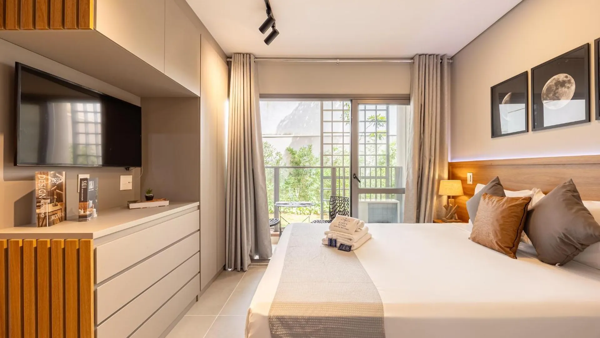 Apartmán Easy Star - Lindo Studio No Coracao Do Novo Brooklin - Hi02I São Paulo Brazílie